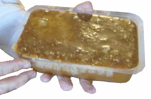 Candi protéiné au pollen biologique et miel CANDI pour abeilles: candi protéiné au miel, pollen et propolis