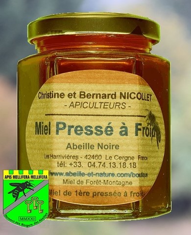 Miel pressé à froid 125g - 250g