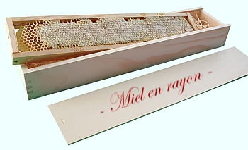 Le miel en rayon garantit la pureté d'un miel